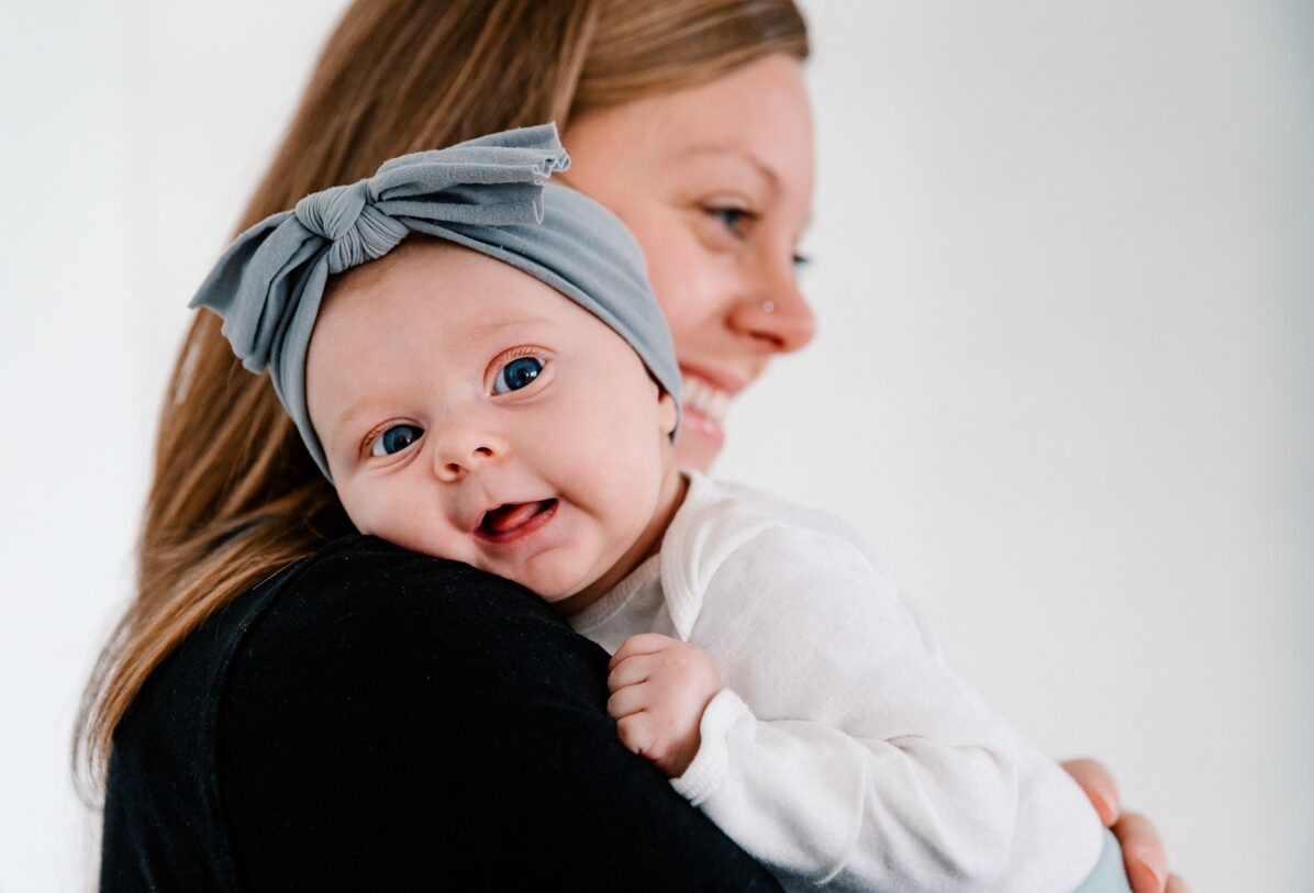 Laura Griffis supporting a family during birth